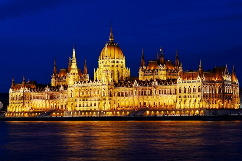 Budapest by night